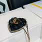 ChanelLong Necklace Bag Black For Women, Women’s Bags 3in/7.6cm