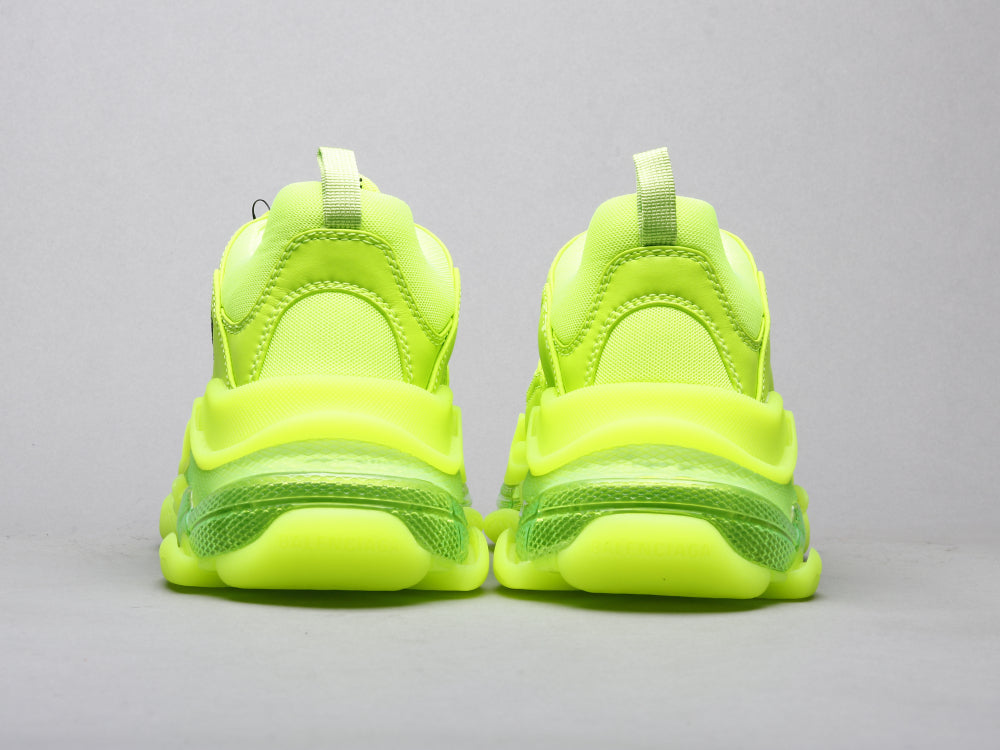 BL - Bla Air Cushion  Fluorescent Green Sneaker