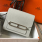 HM Mini Evercolor Sac Roulis 19 White For Women, Handbags, Shoulder Bags 7.5in/19cm