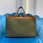 FI Peekaboo x Tote Bag Khaki For Women, Women’s Bags 15.7in/40cm FF 8BH374