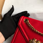 DG Medium Devotion Bag Red For Women 8.1in/20.5cm DG