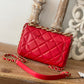 CHL Classic Diamond Flap Bag Red For Women, Women’s Bags 9.1in/23cm