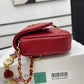 CHL Classic Distressed Red For Women, Women’s Bags 4.7in/12cm