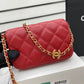 CHL Classic Distressed Red For Women, Women’s Bags 4.7in/12cm
