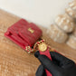Chanel Clutch With Chain Red For Women, Women’s Bags 4.8in/12.3cm
