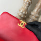 ChanelLarge Flap Red Bag For Women 23cm/9in