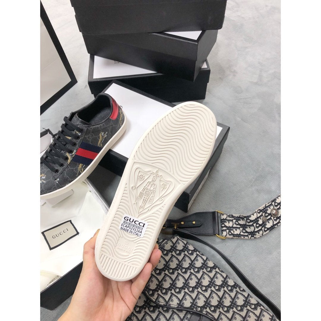 BL-GCI Ace Beige  Tiger Sneaker 079