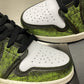  Nike Air Jordan 1 Low ‘White Black Green’ For Men DO8244-003