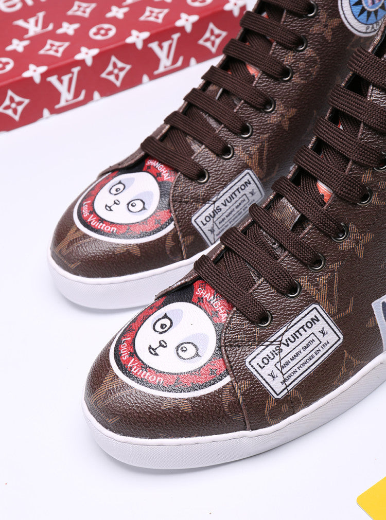 BL - LUV Stellar Trainer Boot Brown Sneaker