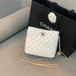 ChanelHobo Handbag White Bag For Women 16cm/6in
