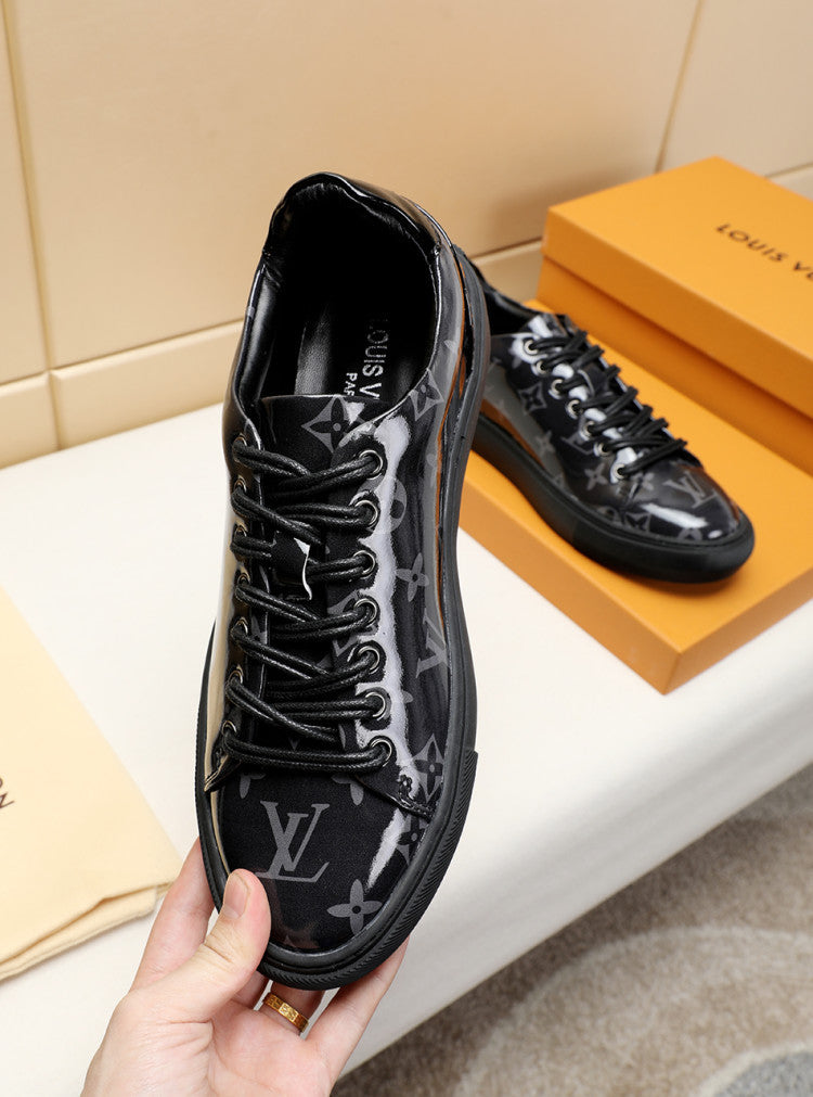 BL - LUV Low BLnogram Black Breathable Sneaker