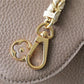 LV Capucines MM Taurillon Smokey Brown Green/ Creme/ Pink For Women, Women’s Bags, Shoulder And Crossbody Bags 12.4in/31.5cm LV M59516