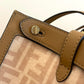 FI Peekaboo X-tote Bag Beige Canvas For Women, Women’s Handbags, Shoulder Bags 16.1in/41cm FF 8BH374