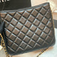 ChanelHobo Handbag Black Bag For Women 16cm/6in