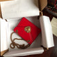 DG Medium Devotion Bag Red For Women 8.1in/20.5cm DG