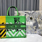 DI Large Book Tote Green, For Women, Women’s Handbags 16.5in/42cm CD