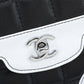 CHL 19 Handbag 7in/18cm Black/White For Women