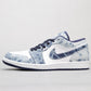 BL - AJ1 washed denim denim