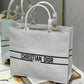 DI Large Book Tote White, For Women, Women’s Handbags 16.5in/42cm CD