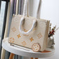 LV OnTheGo MM Tote Bag Monogram Empreinte Cream For The Pool Collection, WoHandbags 13.8in/35cm LV M45717