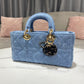 DI Lady D-Joy Bag Blue, For Women, Women’s Handbags 26cm/10in CD M0540WTJA_M928