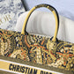 DI Large Book Tote Yellow Multicolor, For Women, Women’s Handbags 16.5in/42cm CD