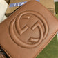 gg Soho Small Disco Bag Brown For Women, Women’s Bags, Shoulder And Crossbody Bags 8in/21cm gg 308364