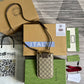 gg Superme Mini Bag Beige And Ebony gg Supreme Canvas  For Women 6.7in/17cm gg 