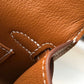 HM Mini Kelly 19 Sellier Epsom Brown Bag For Women, Handbags, Shoulder Bags 7.5in/19cm