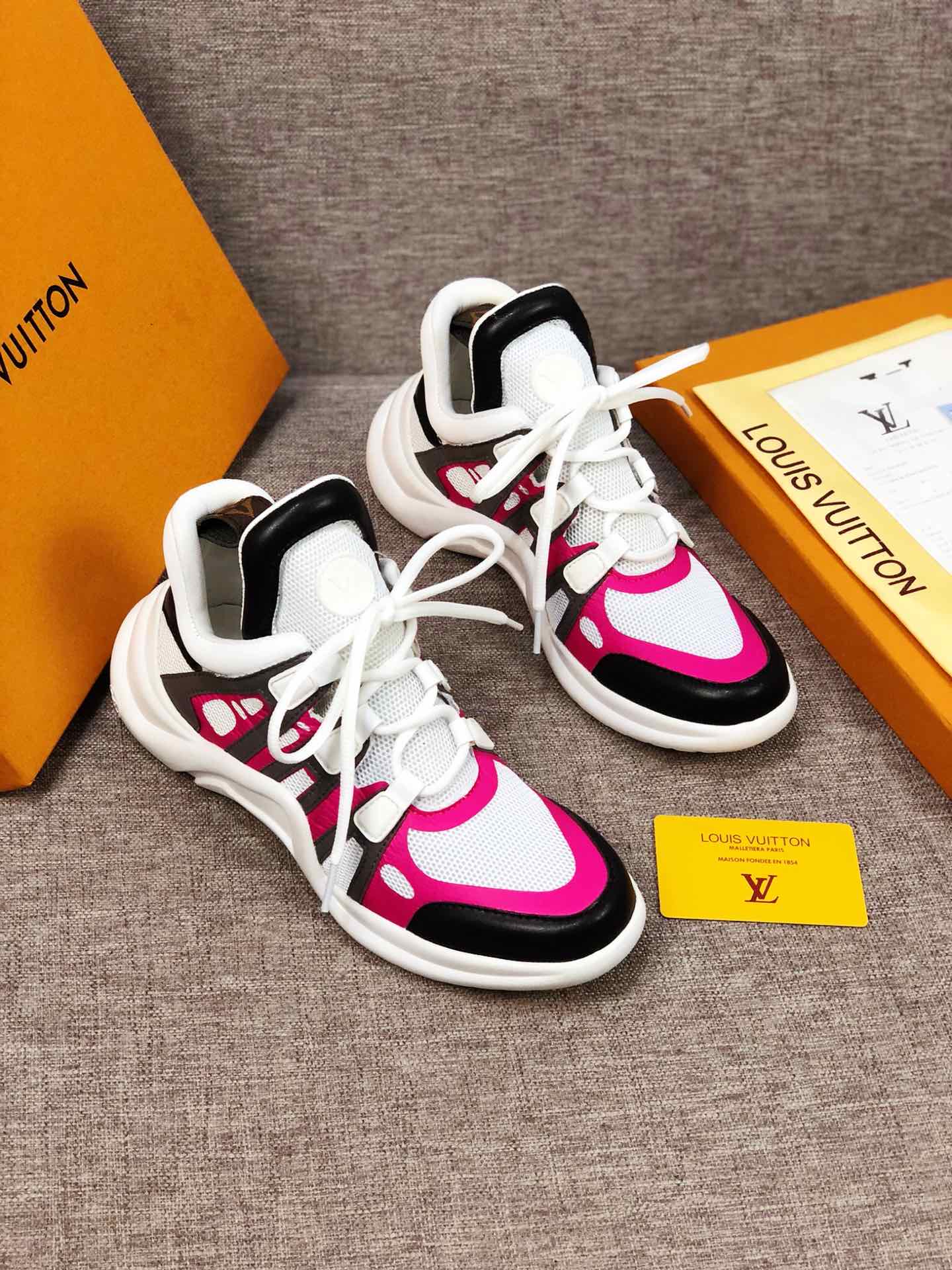 BL - LUV Archlight Pink White Black Sneaker