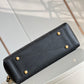 LV Surene MM Monogram Empreinte Black For Women,  Shoulder Bags 14.6in/37cm LV M43758