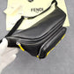 FI Little Monster Belt Bag Black/Yellow For Men, Men’s Bags 7.9in/20cm FF