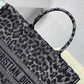 DI Large Book Tote Gray Multicolor , For Women, Women’s Handbags 16.5in/42cm CD M1286ZRHM_M842