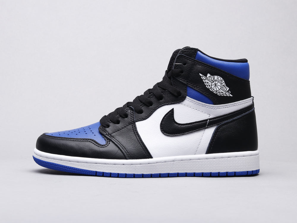 BL - AJ1 black and blue toe