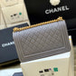 CHL Boy Handbag Gold Toned Hardware For Women 9.8in/25cm