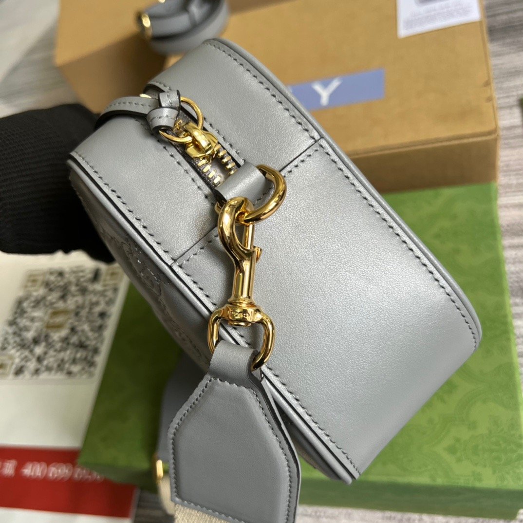 gg Matelasse Shoulder Bag Grey For Women, Women’s Bags 8.5in/22cm gg 702234 UM8HG 1563