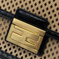 FI Small Kan U Black and Brown Bag For Woman 19cm/7.5in485