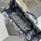 DI Small Book Tote Blue, For Women, Women’s Handbags 26.5cm/10.5in CD M1265ZRGO_M928