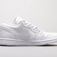 BL - AJ1 Pure white lychee pattern