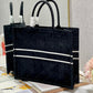DI Large Book Tote Black, For Women, Women’s Handbags 16.5in/42cm CD