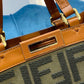 FI Peekaboo x Tote Bag Khaki For Women, Women’s Bags 15.7in/40cm FF 8BH374