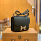 HM Constance 23 Epsom Black For Women, Handbags, Shoulder Bag 9in/23cm