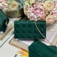 DI Lady Pouch Green, For Women, Women’s Handbags 8.5in/21.5cm CD