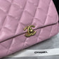 ChanelSmall Flap Bag Gold-Tone Metal PiNike Bag For Women 16cm/6.2in