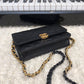 ChanelOriginal Small Classic Flap Bag Gold Hardware Black For Women, Women’s Handbags, Shoulder Bags 7.5in/19cm AP33814