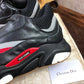 BL - DIR B22 Black And Red Sneaker