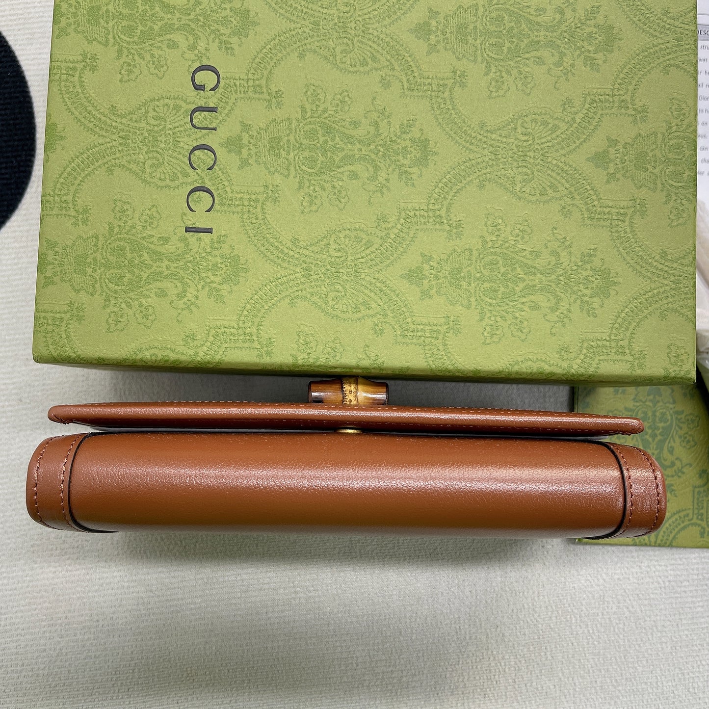 gg Diana Chain Wallet With Bamboo Red For Women, Women’s Bags 7.4in/19cm gg