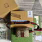 gg Ophidia Belt Bag With Web Beige/Ebony Soft gg Supreme Canvas  For Men 7.1in/18cm gg 699765 96IWG 8745