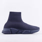 BL - Bla Socks And Shoes Pure Black Sneaker