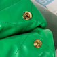 CHL 22 Handbag Gold Hardware Shiny Green For Women, Women’s Handbags, Shoulder Bags 16.5in/38cm AS3261